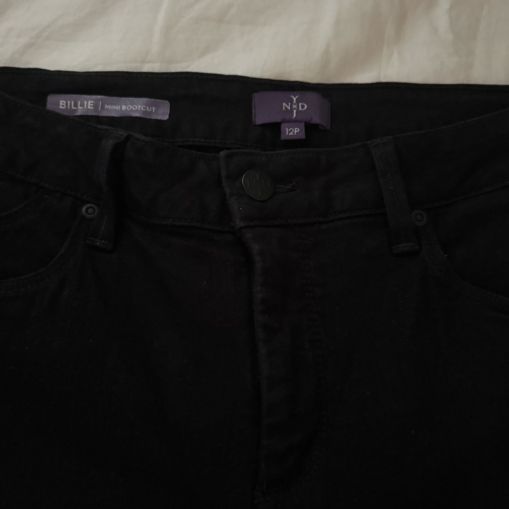 NYDJ Women's Classic Black Boot Cut Jeans - Picture 5 of 10
